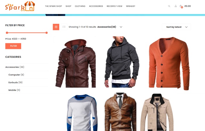 Thesparkshop.in men jackets and winter coats Collection